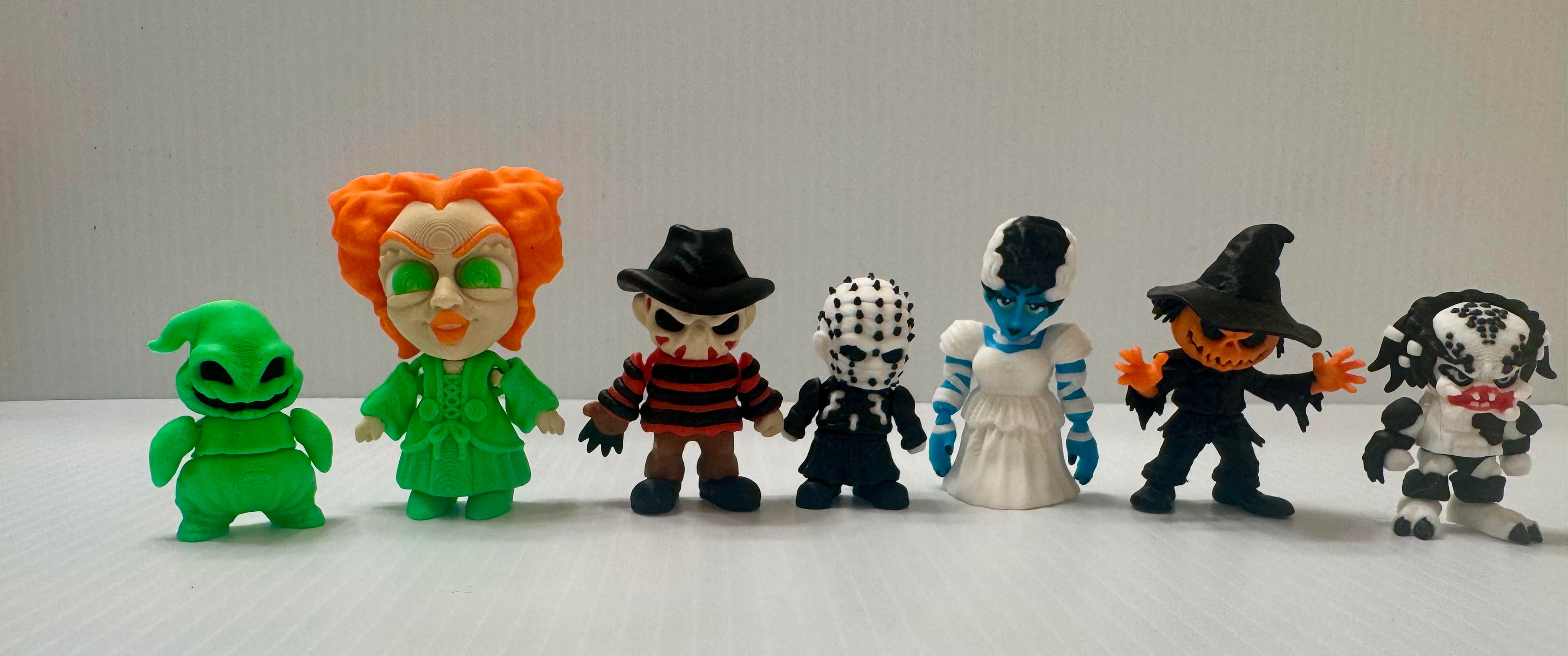 Halloween Collection Set of 7 as shown