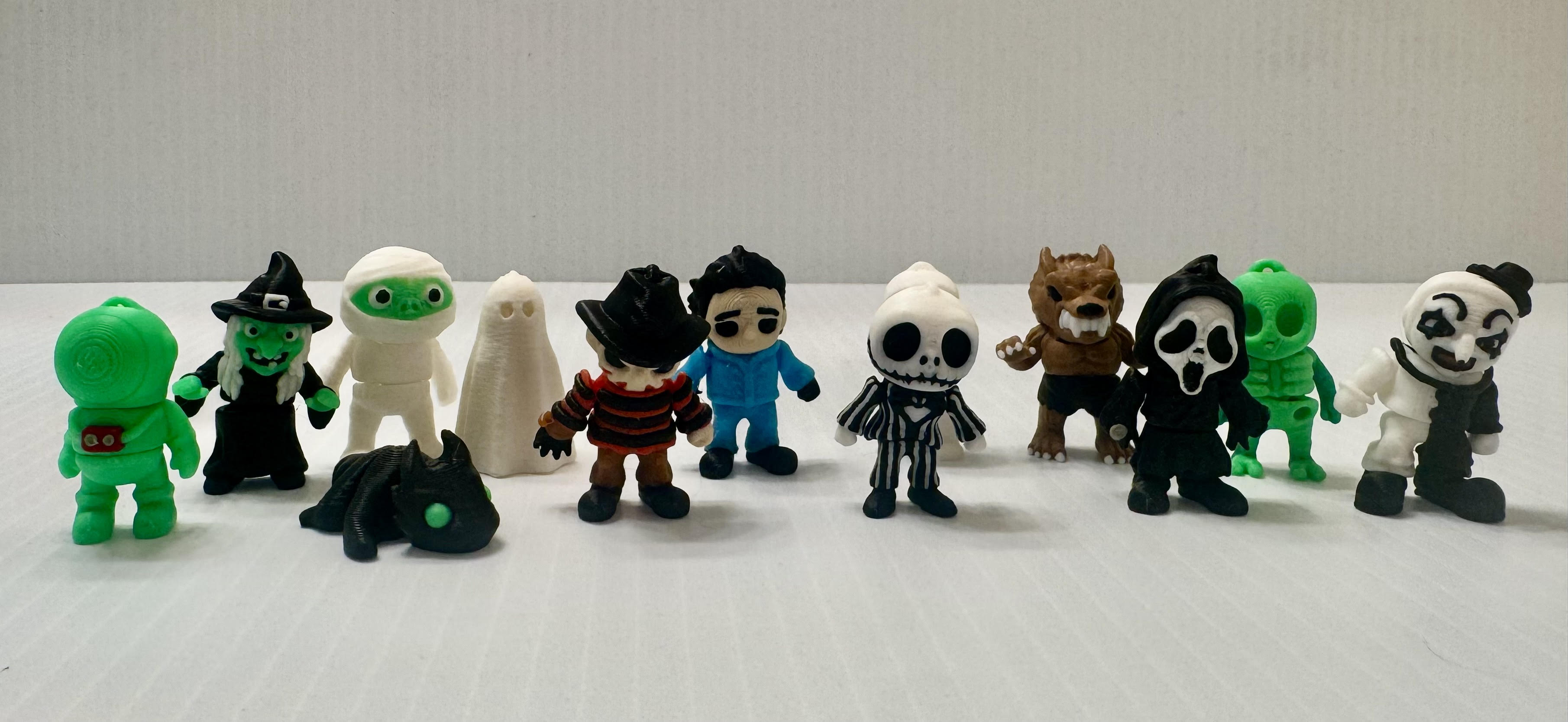 Midnight Monsters Collection  (Assorted Bag of 10 characters)